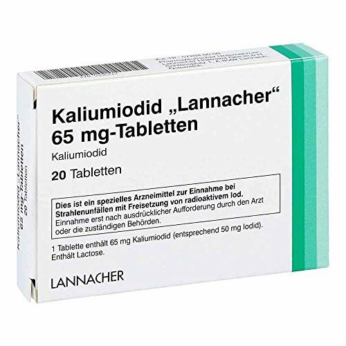 Atomunfall: Kaliumiodid Lannacher 65 mg Tabletten