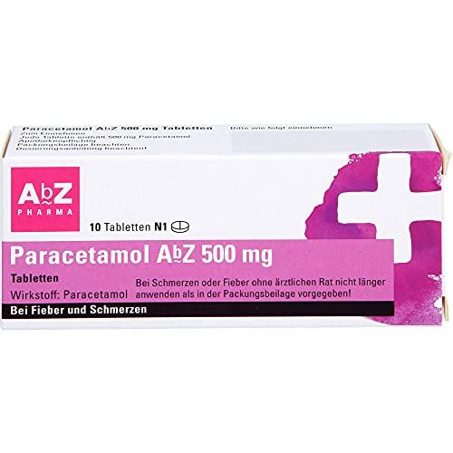 Paracetamol AbZ 500 mg Tabletten